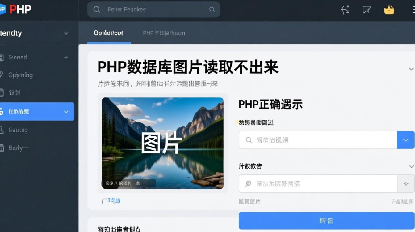 php数据库读取图片失败怎么办？路径或代码哪里出错了？-第1张图片-99系统专家