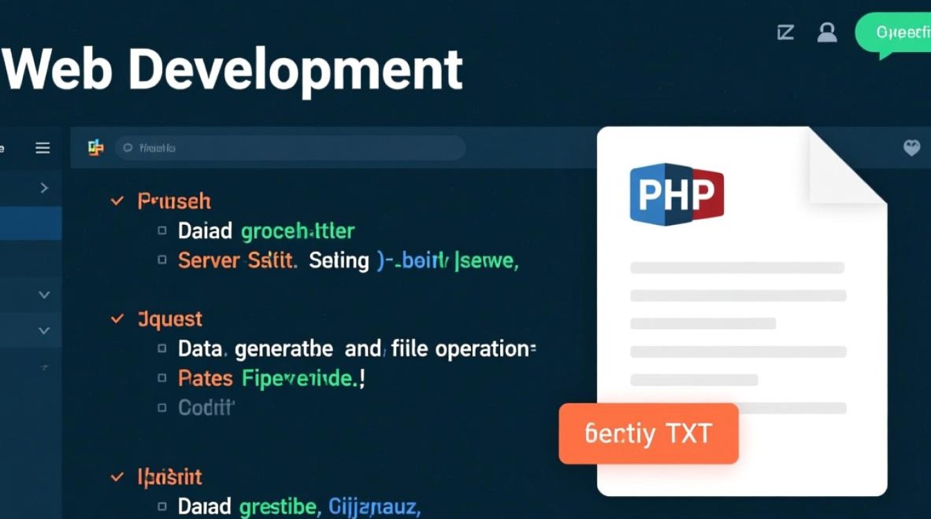php数据生成txt文件，如何实现具体步骤与代码示例？-第1张图片-99系统专家