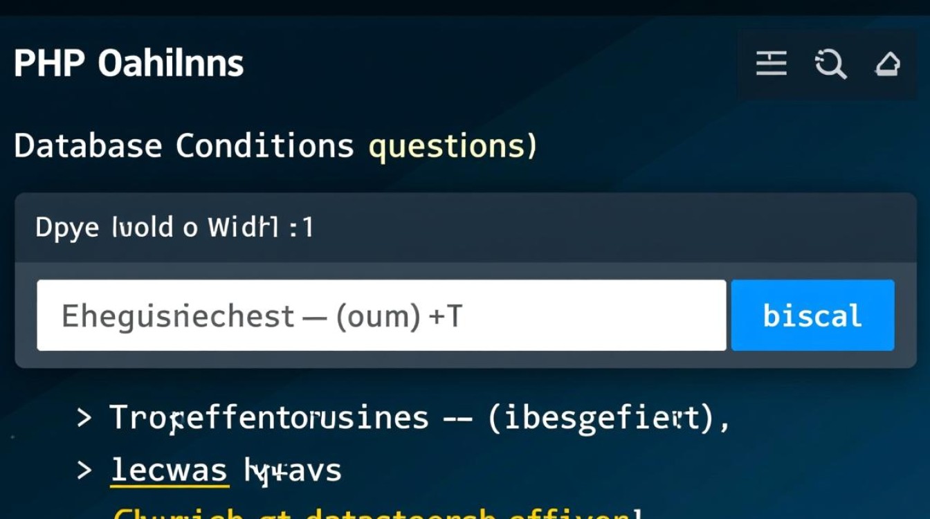 php数据库条件查询语句怎么写？多条件查询、模糊查询及实例解析-第1张图片-99系统专家