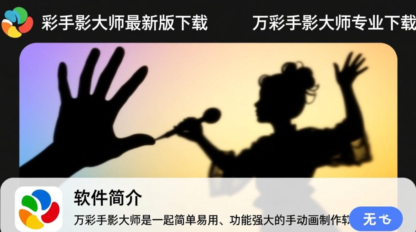 万彩手影大师最新版下载哪里找？专业版安全下载入口有吗？-第2张图片-99系统专家