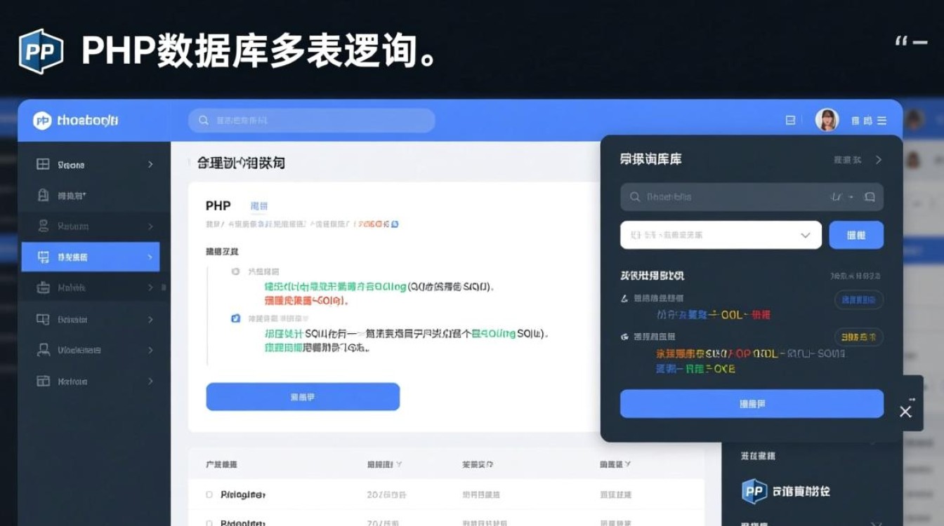 PHP多表查询如何高效关联多个数据库表？-第1张图片-99系统专家