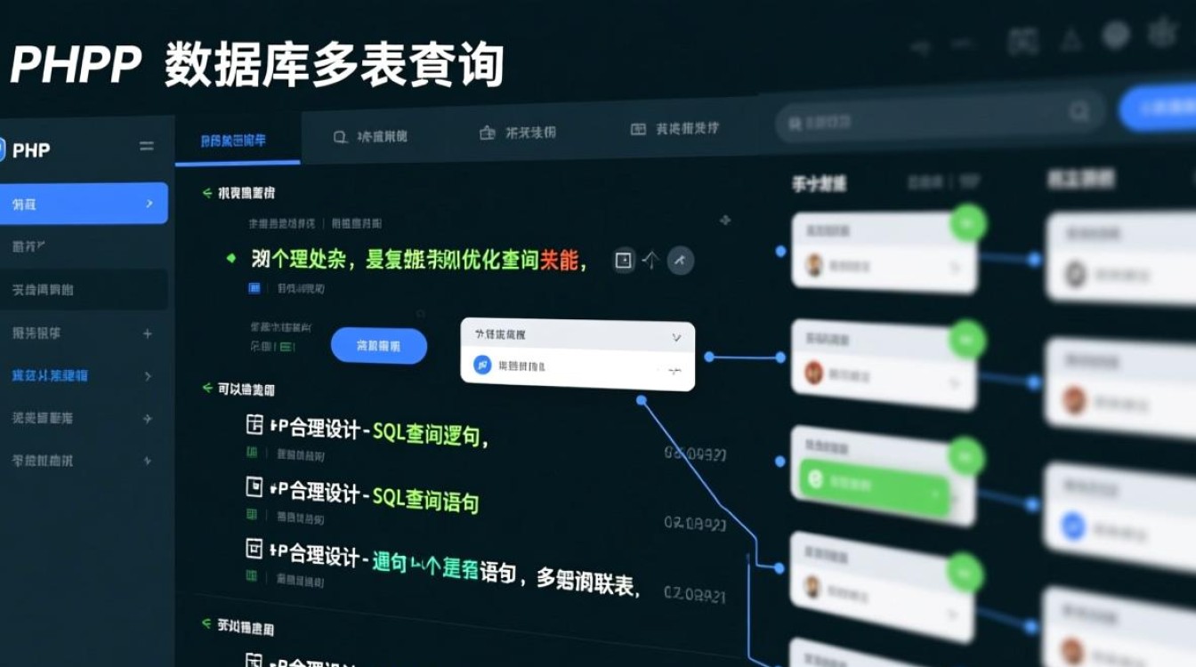 PHP多表查询如何高效关联多个数据库表？-第2张图片-99系统专家