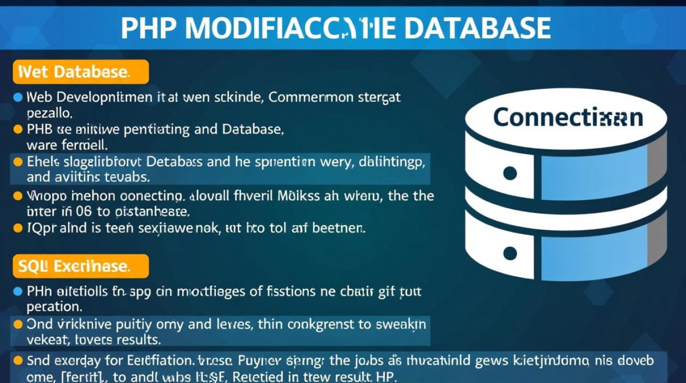 php怎么修改数据库？新手入门教程与代码示例分享-第3张图片-99系统专家