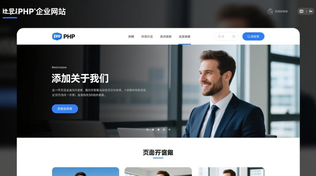 PHP开发企业网站教程，如何添加关于我们信息？-第2张图片-99系统专家