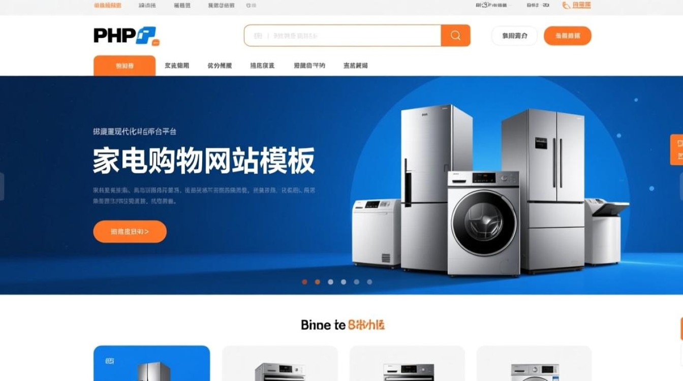 php家电购物网站模板-第2张图片-99系统专家