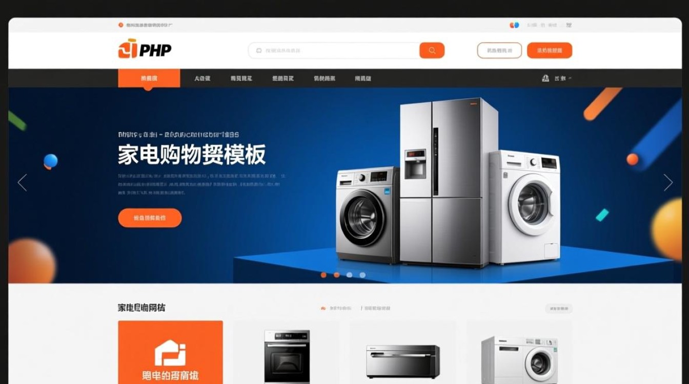 php家电购物网站模板-第3张图片-99系统专家
