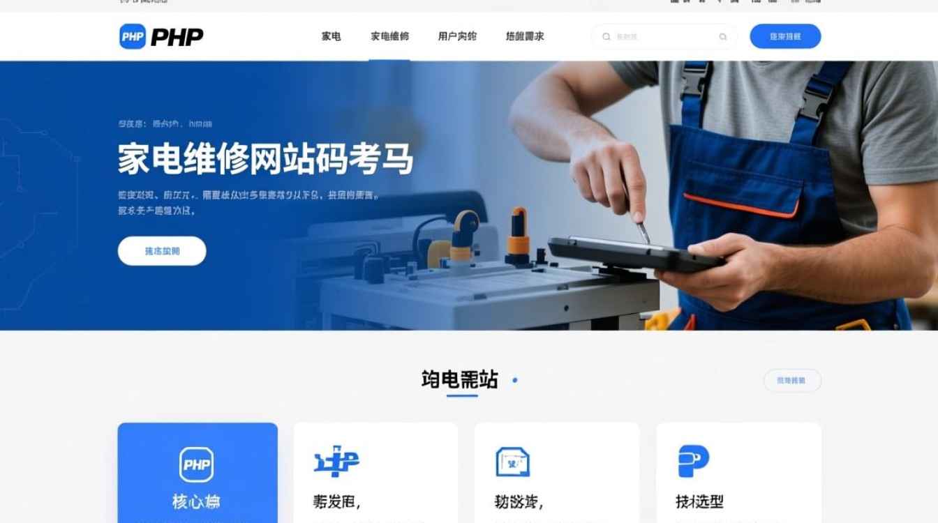 php家电维修网站源码-第1张图片-99系统专家