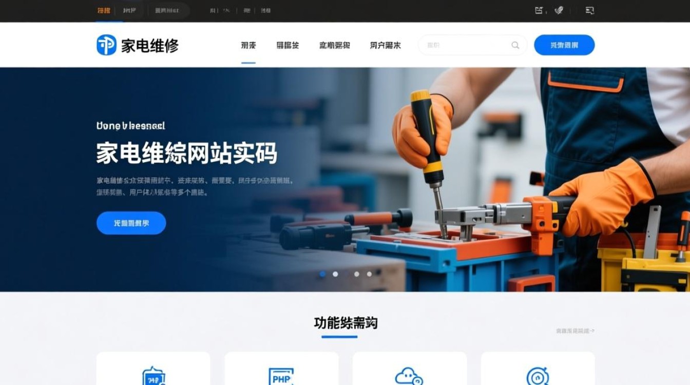 php家电维修网站源码-第2张图片-99系统专家