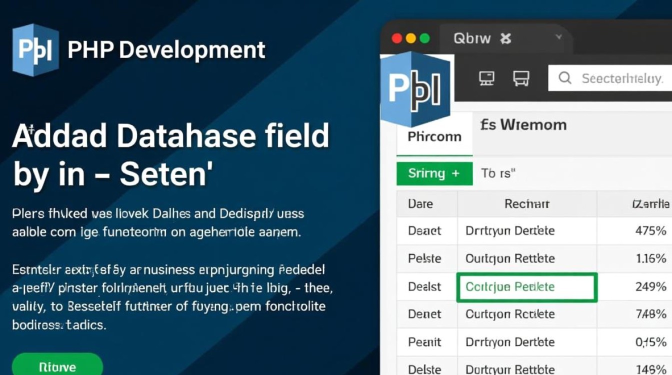 php增加数据库字段-第3张图片-99系统专家