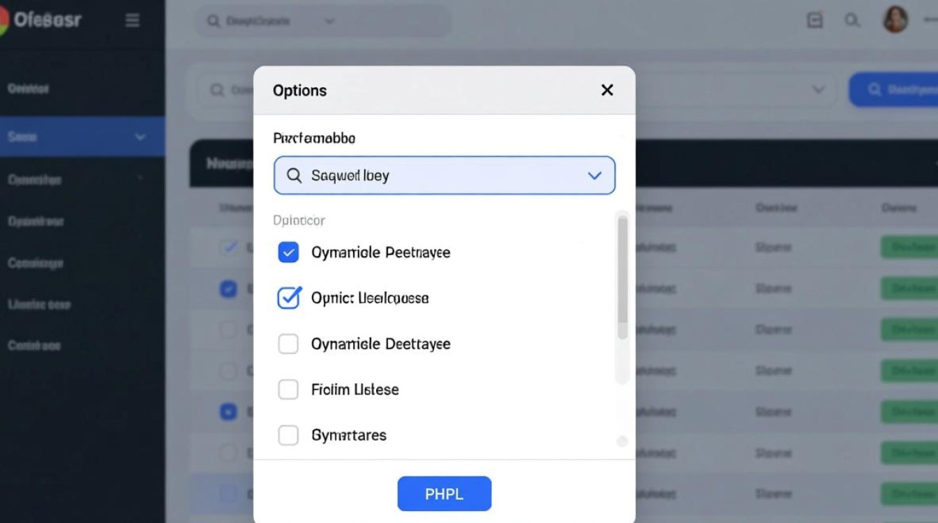 PHP填充数据库表选项框，如何高效实现动态数据加载？-第3张图片-99系统专家