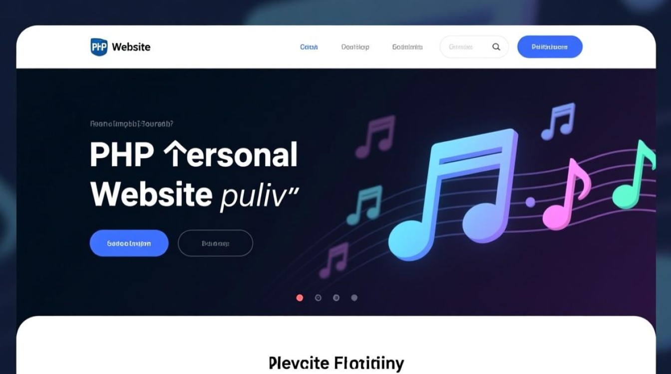 php个人网站源码带音乐-第2张图片-99系统专家