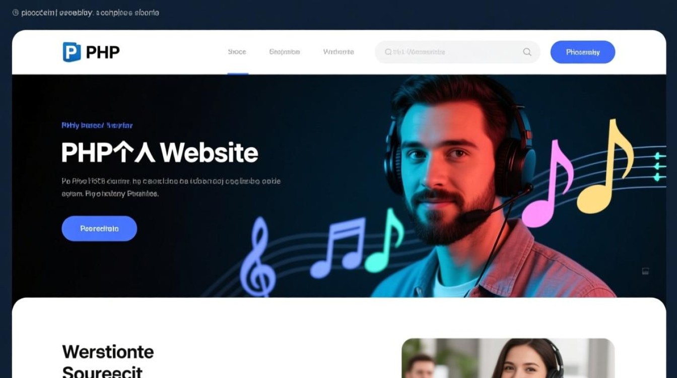 php个人网站源码带音乐-第3张图片-99系统专家