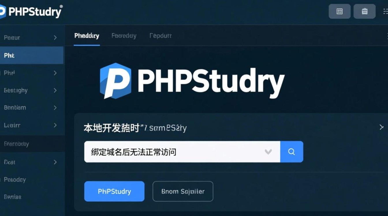phpstudy绑定域名后打不开，如何解决本地绑定域名访问失败问题？-第2张图片-99系统专家