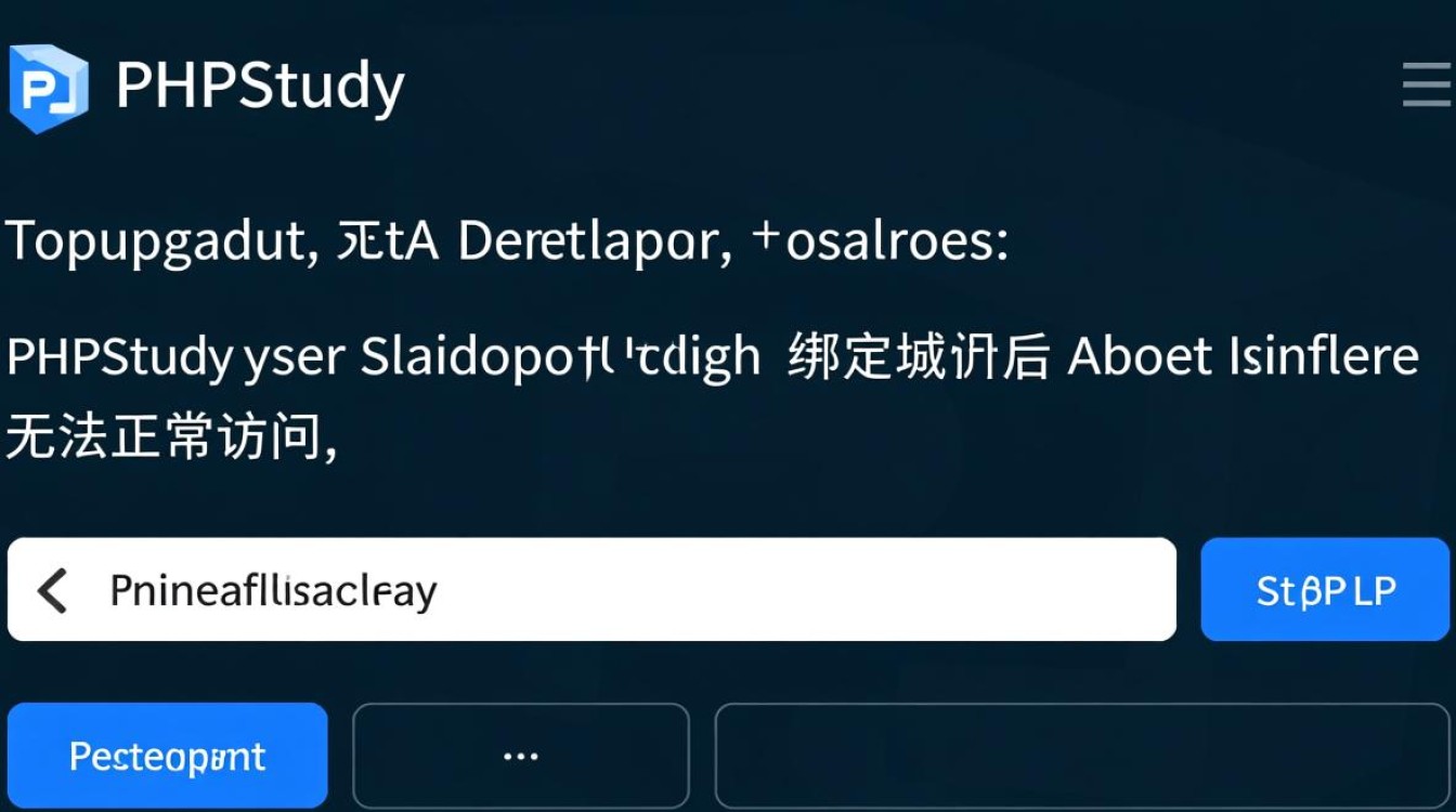 phpstudy绑定域名后打不开，如何解决本地绑定域名访问失败问题？-第3张图片-99系统专家