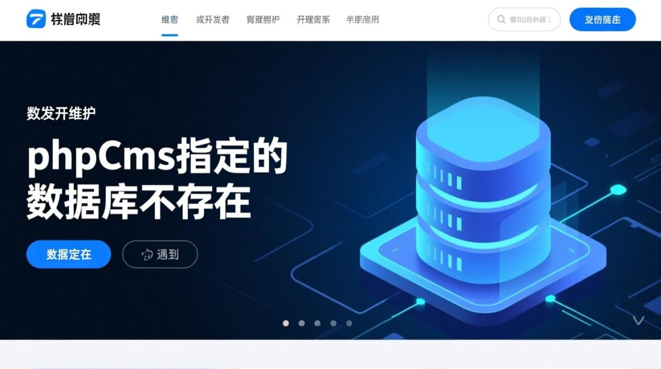 phpcms指定的数据库不存在怎么办？解决方法是什么？-第2张图片-99系统专家