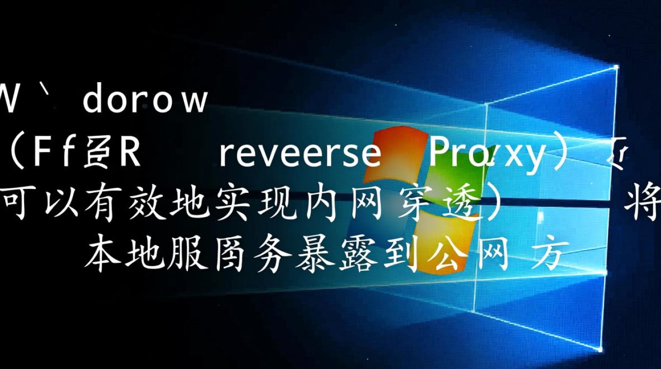Windows上使用frp，内网穿透如何配置？-第1张图片-99系统专家