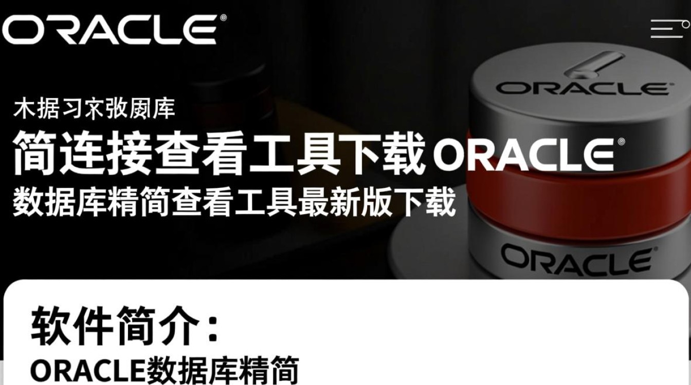 ORACLE数据库精简连接查看工具最新版下载在哪里找?-第2张图片-99系统专家 ORACLE数据库精简连接查看工具最新版下载在哪里找?-第2张图片-99系统专家