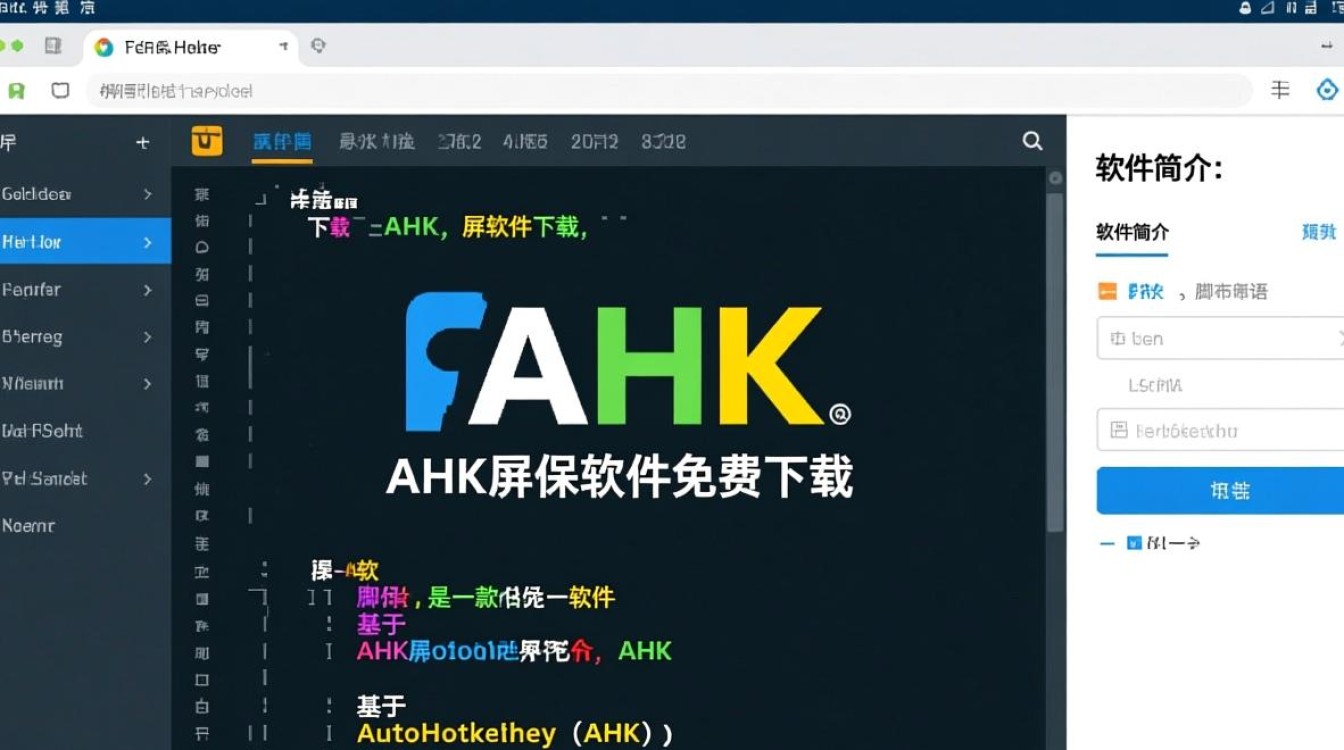 哪里能免费下载AHK屏保软件？-第1张图片-99系统专家