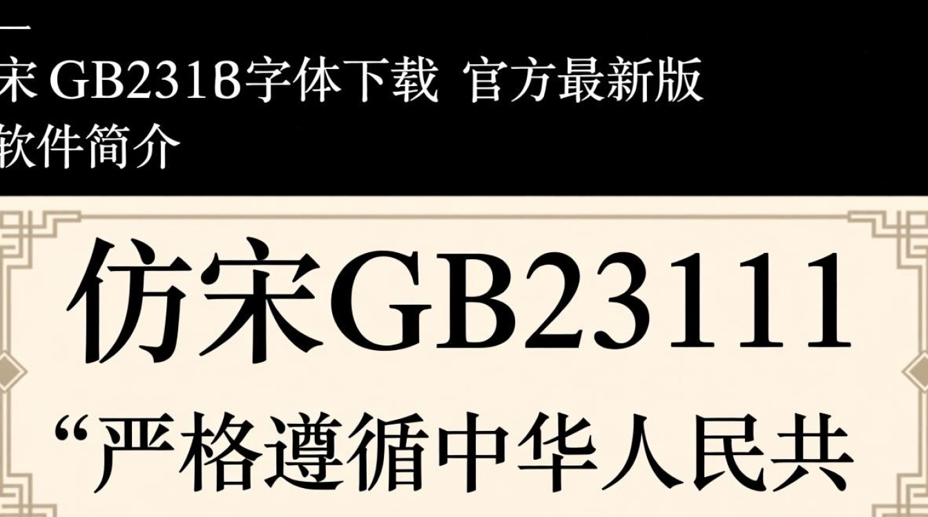 仿宋gb2312电脑版下载哪里找？免费下载安全吗？-第2张图片-99系统专家