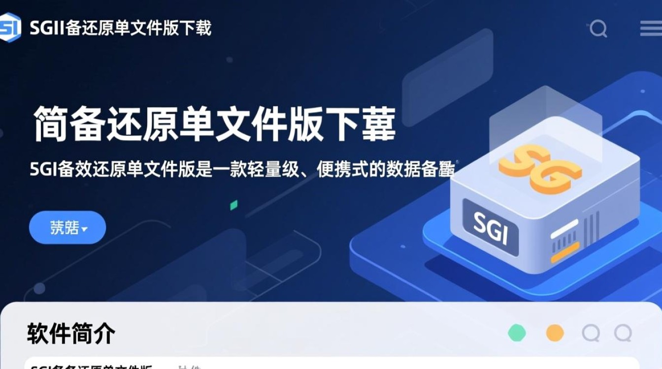 SGI备份还原单文件版下载哪里安全？最新版有官方渠道吗？-第3张图片-99系统专家