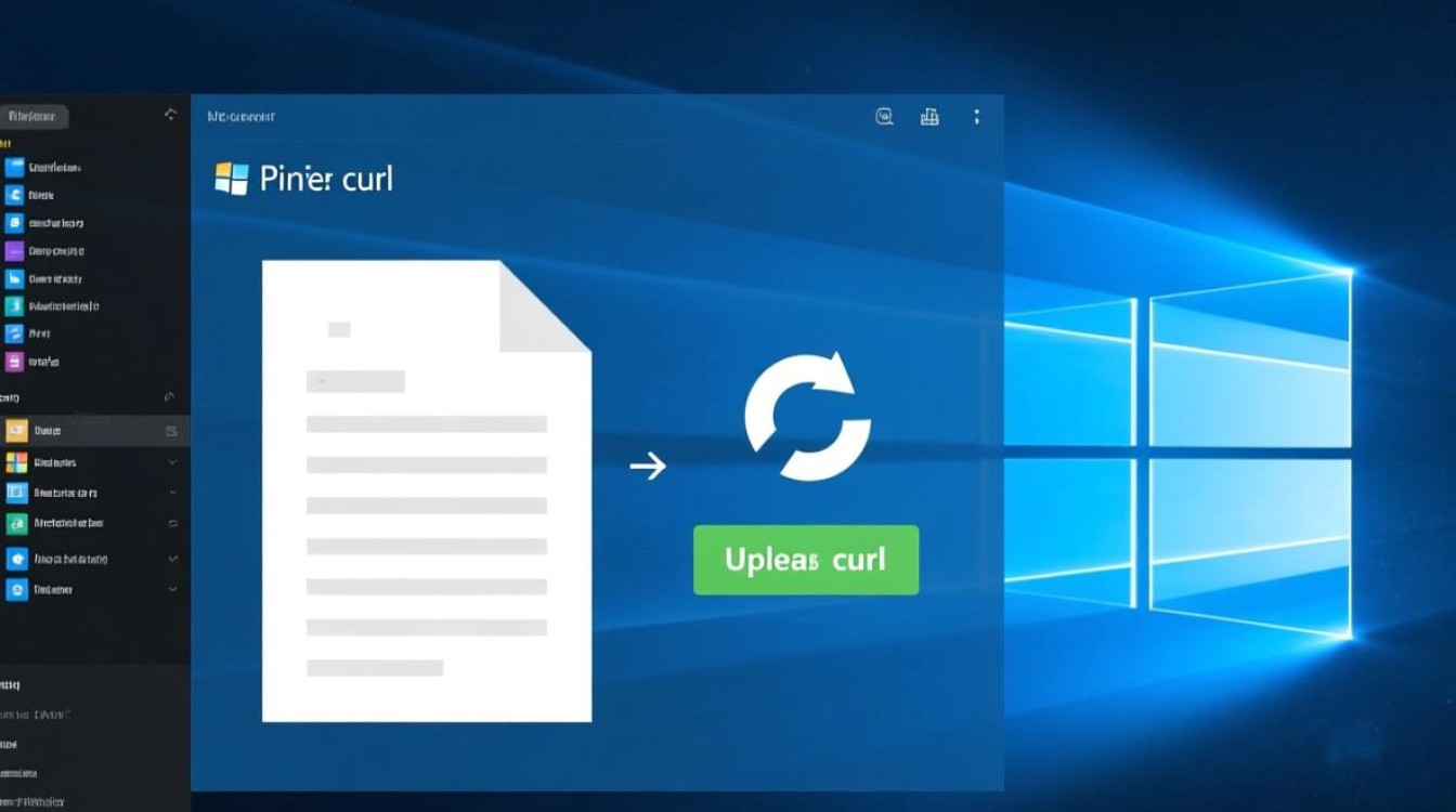 curl在Windows下如何实现文件上传？命令行参数怎么写？-第1张图片-99系统专家