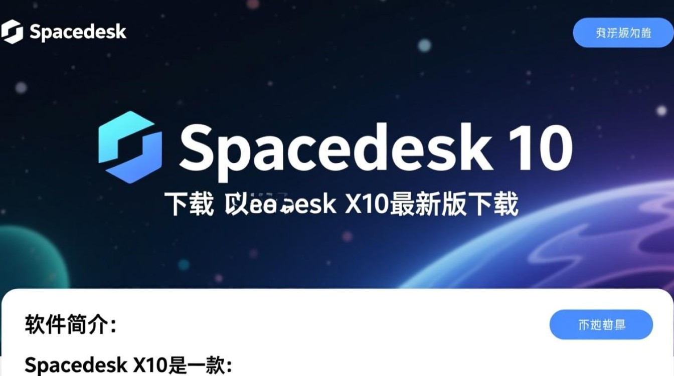 Spacedesk X10最新版下载安全吗？有官方免费下载渠道吗？-第1张图片-99系统专家