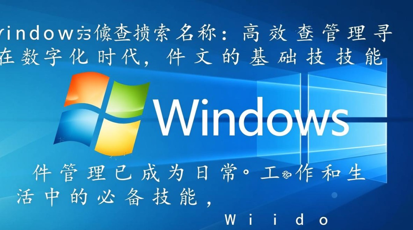 Windows文件查找如何按名称精准快速定位文件？-第3张图片-99系统专家