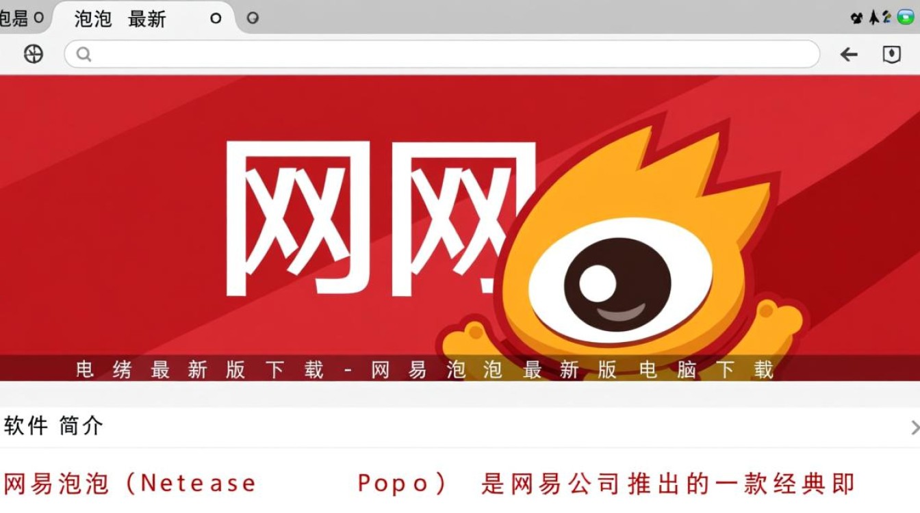 网易泡泡最新版电脑下载在哪里找？-第1张图片-99系统专家