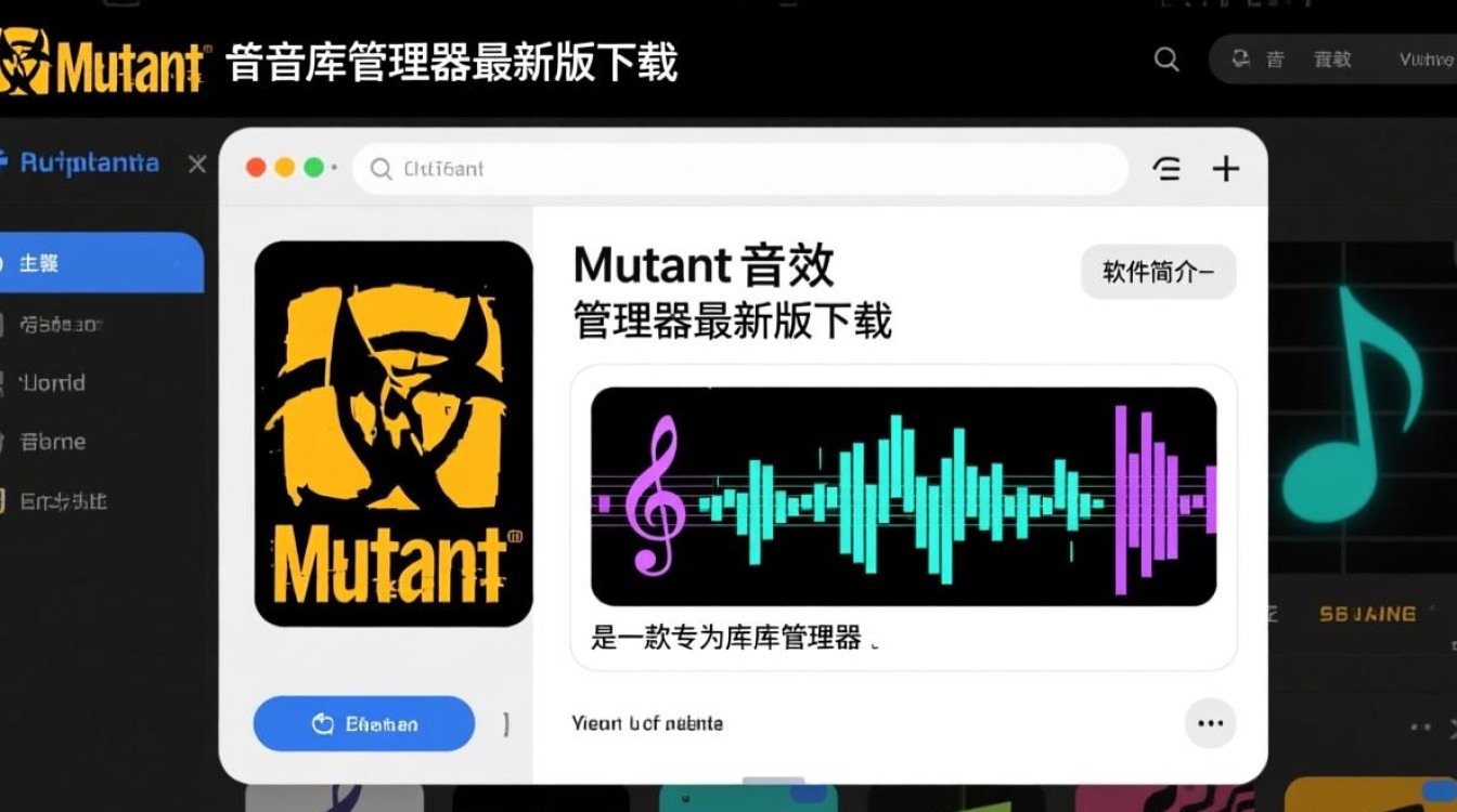 Mutant音效库管理器最新版下载安全吗？好用吗？-第1张图片-99系统专家