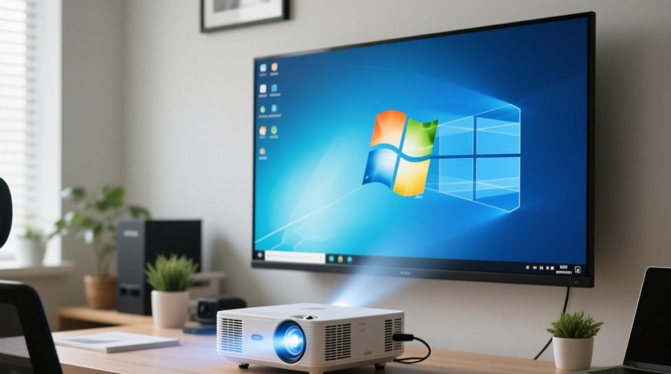 Windows投影模式怎么设置？电脑投屏电视/投影仪步骤详解-第1张图片-99系统专家