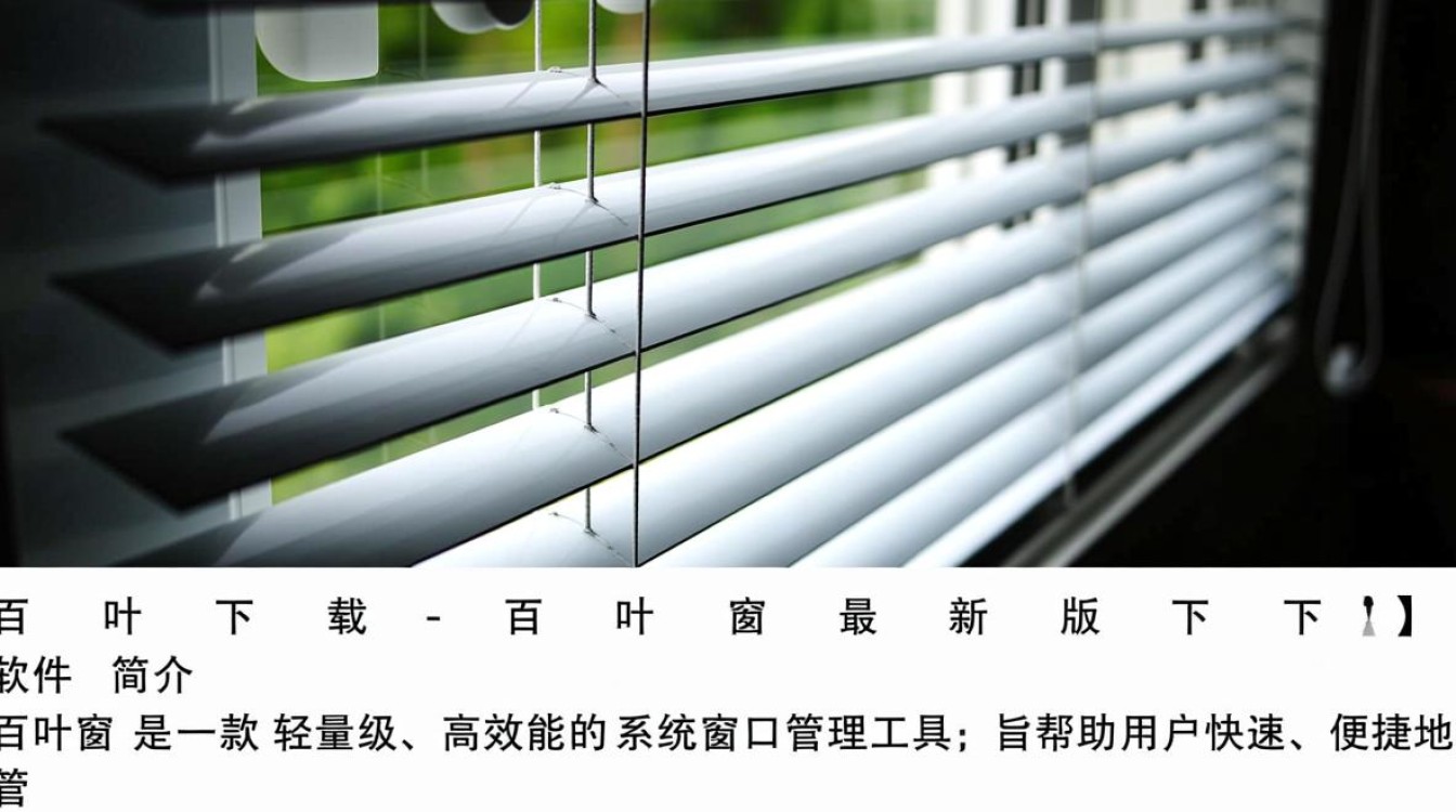 百叶窗最新版下载在哪里？安全吗？好用吗？-第1张图片-99系统专家