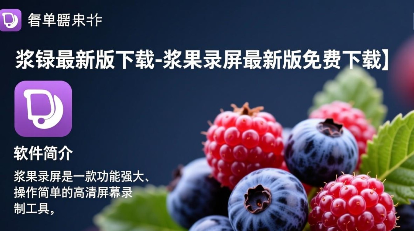 浆果录屏最新版免费下载在哪里找？安全吗？-第1张图片-99系统专家