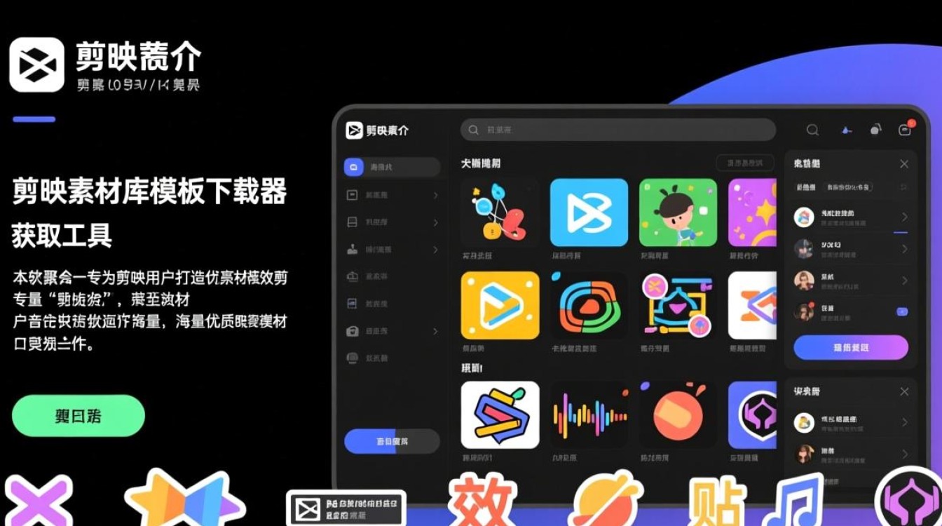 剪映素材库模板最新版下载哪里找？安全吗？-第1张图片-99系统专家