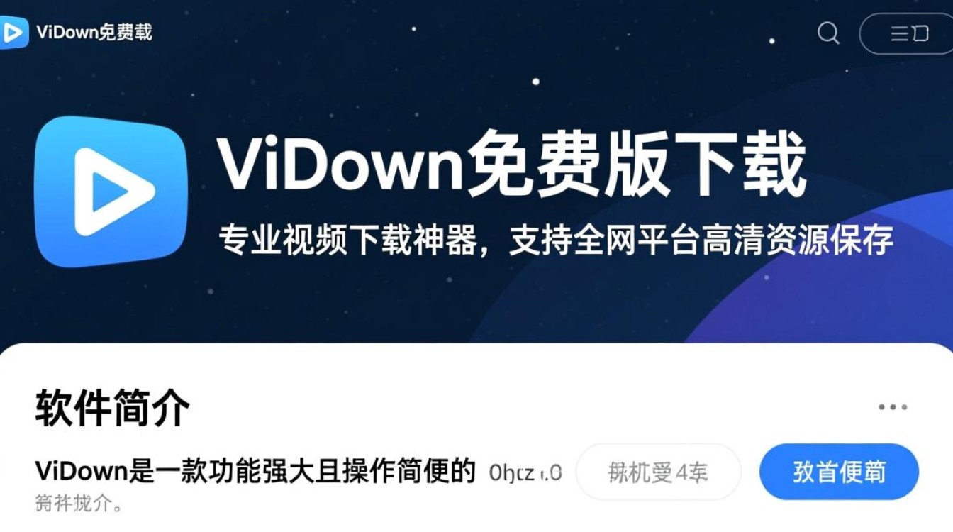 ViDown免费版和专业版哪个好？下载安装要注意什么？-第2张图片-99系统专家