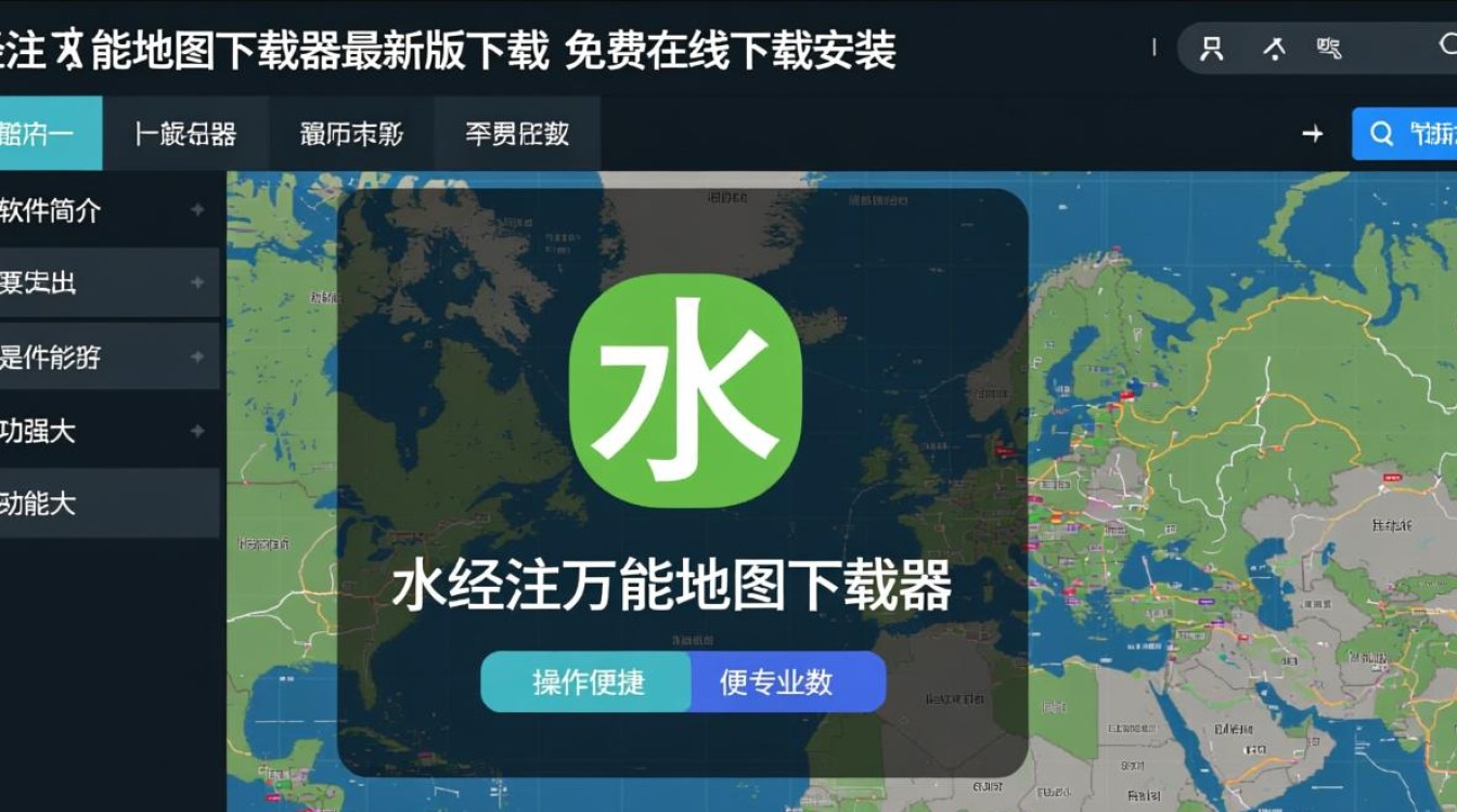 水经注万能地图下载器最新版哪里能免费下载安装？-第3张图片-99系统专家