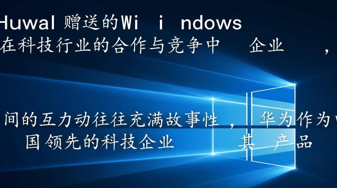华为为何赠送Windows系统？背后有何战略考量？-第1张图片-99系统专家