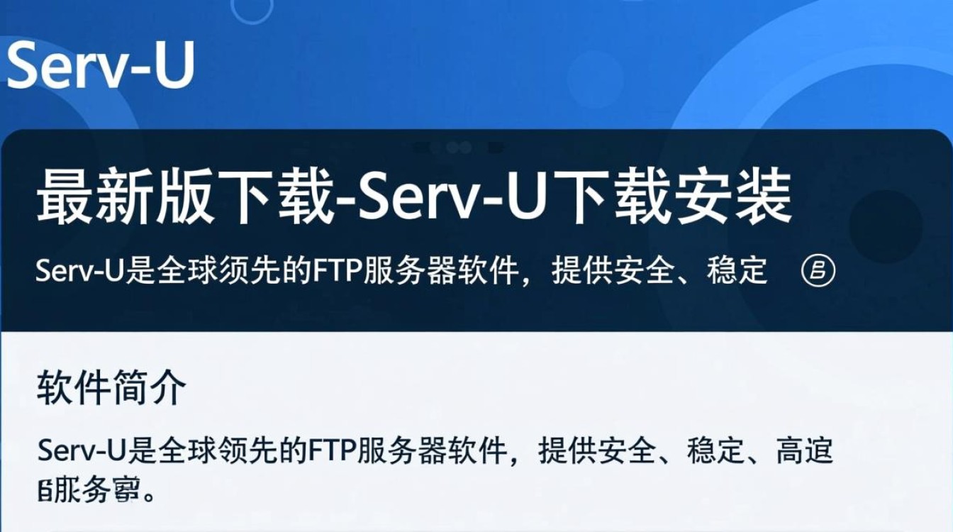 Serv-U最新版下载安装步骤是怎样的？新手如何快速上手？-第1张图片-99系统专家