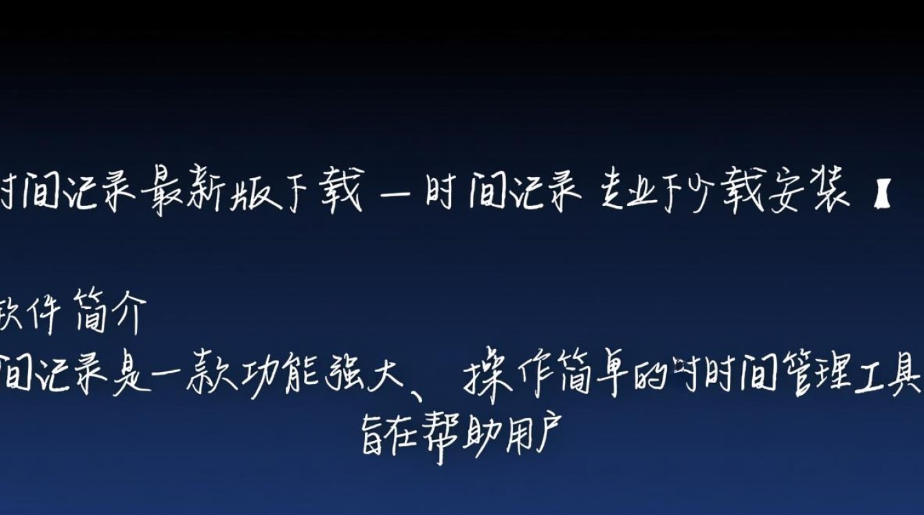 时间记录最新版下载在哪里？专业安装教程有没有？-第2张图片-99系统专家