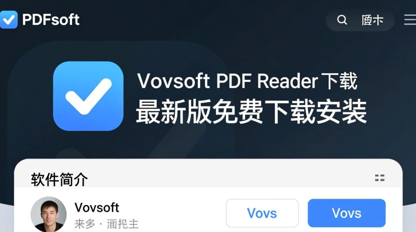 Vovsoft PDF Reader最新版下载安装教程是什么？-第1张图片-99系统专家