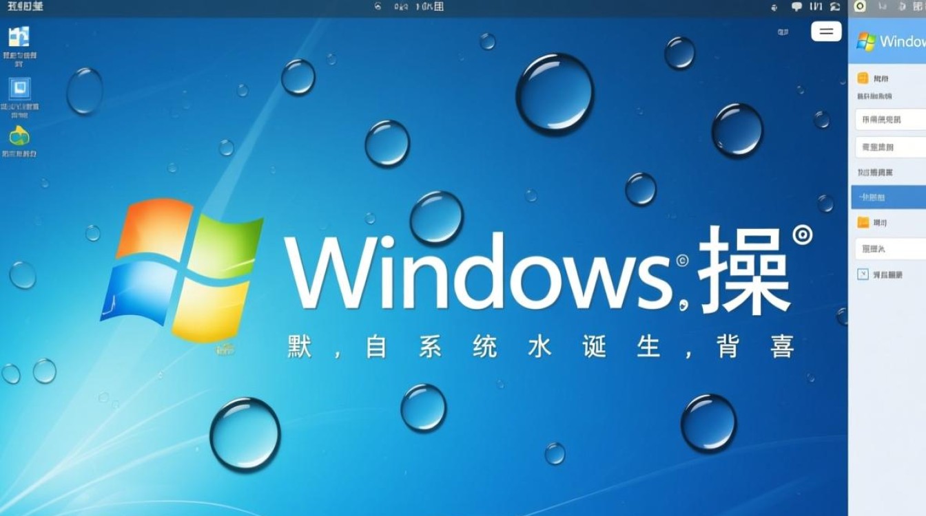 Windows默认水滴壁纸叫什么名字？-第1张图片-99系统专家