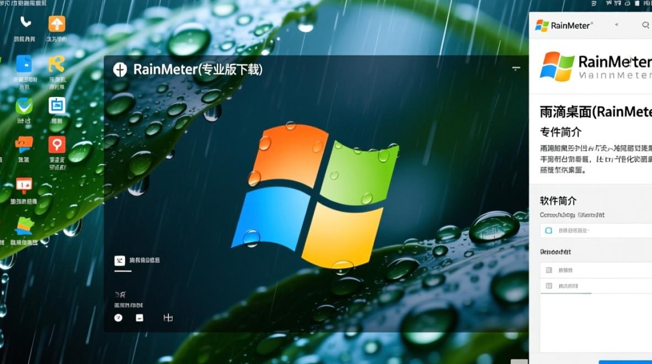 雨滴桌面专业版下载靠谱吗？电脑版免费吗？-第1张图片-99系统专家