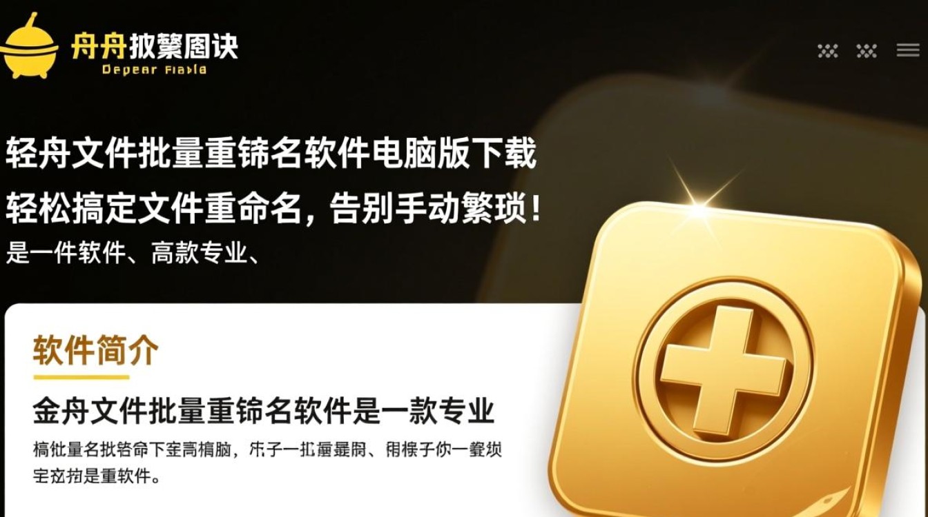 金舟文件批量重命名软件电脑版最新版怎么下载安装？-第1张图片-99系统专家