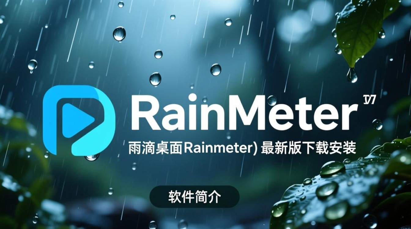 雨滴桌面(Rainmeter)最新版下载安装步骤是什么？-第1张图片-99系统专家