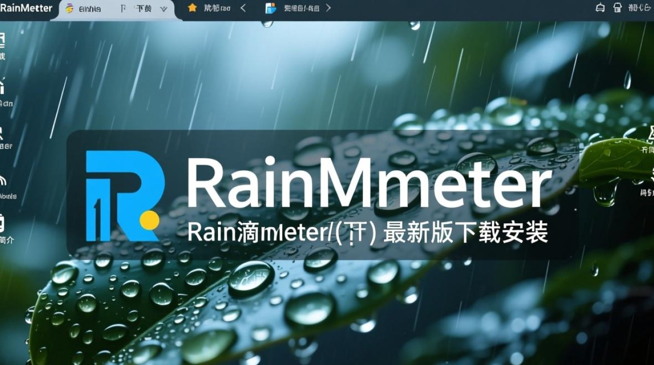 雨滴桌面(Rainmeter)最新版下载安装步骤是什么？-第2张图片-99系统专家