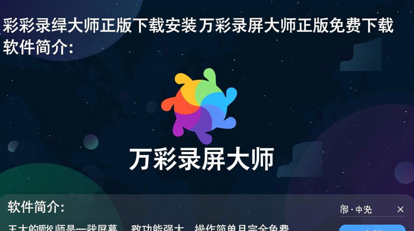 万彩录屏大师正版免费下载在哪里找安全吗？-第1张图片-99系统专家