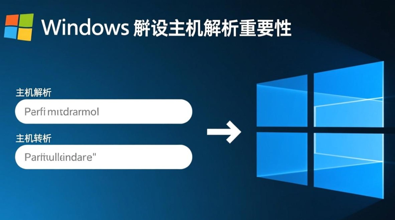 Windows配置主机解析，如何正确设置本地DNS解析记录？-第1张图片-99系统专家