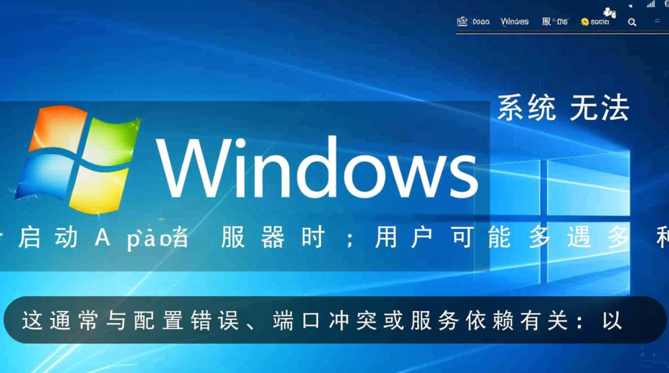Windows无法启动Apache怎么办？常见原因及排查方法-第3张图片-99系统专家