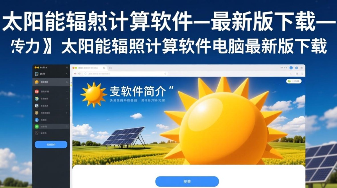 太阳能辐照计算软件最新版电脑下载在哪里找？-第1张图片-99系统专家