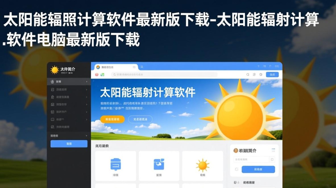 太阳能辐照计算软件最新版电脑下载在哪里找？-第3张图片-99系统专家