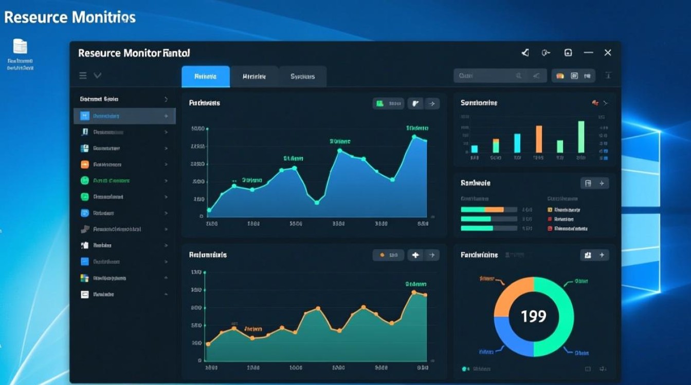Windows资源监控面板如何实时查看CPU内存占用？-第2张图片-99系统专家
